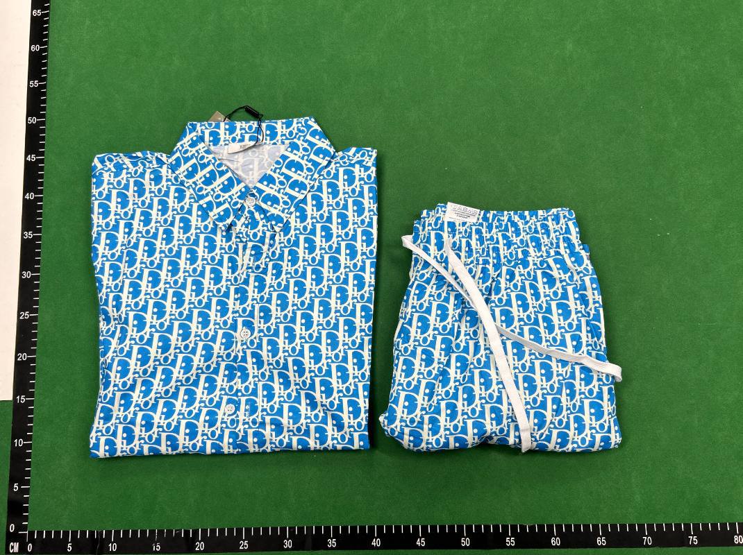 Dior Oblique ShirtShorts Set [15 styles] -3