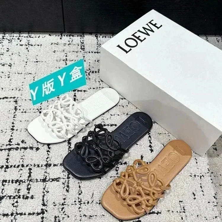LOEWE Anagram Slide Sandals [3