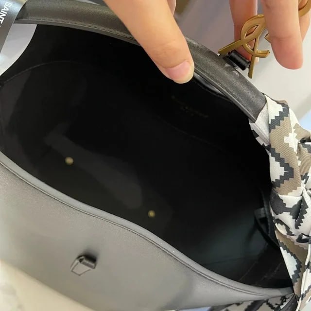 Saint Laurent YSL Monogram Tote Bag -4