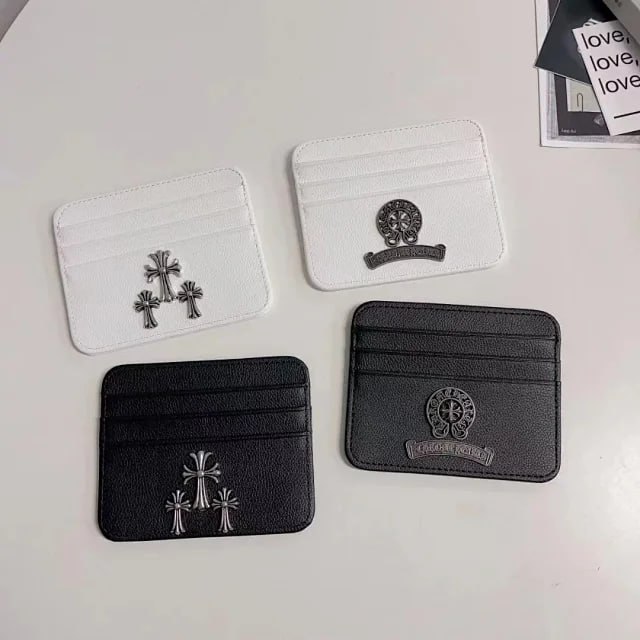 Chrome Hearts Cross Logo Card Holder [6 styles] -2