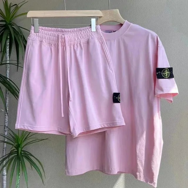 Stone Island T-ShirtShorts Set [40 styles] -3