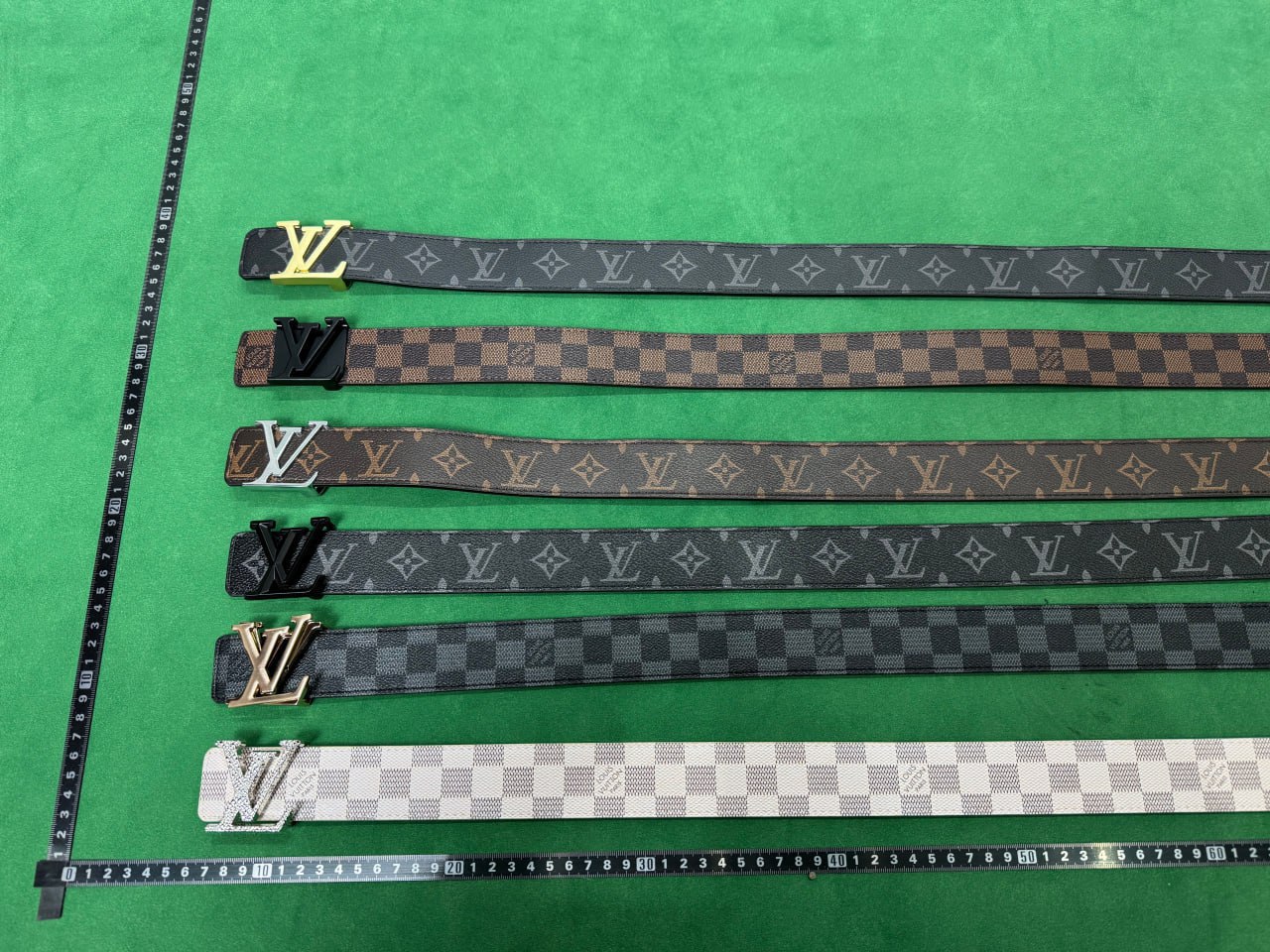 Louis Vuitton Damier Canvas Belt [40 styles] -3