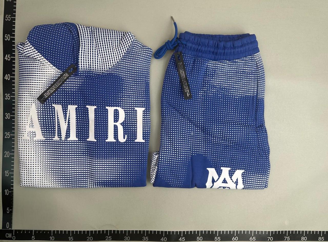 Amiri Pixel HoodieShorts Set [6 styles] -2