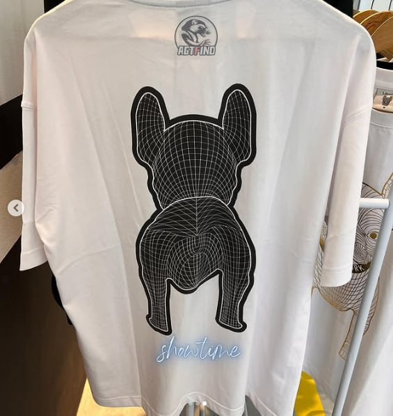 Gildan French Bulldog Line Art T-Shirt [38 styles] -3