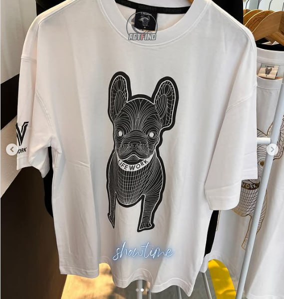 Gildan French Bulldog Line Art T-Shirt [38 styles] -4