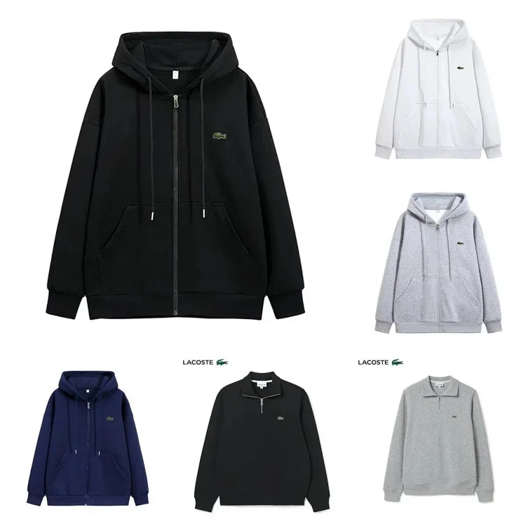  LACOSTE Hoodies & Quarter