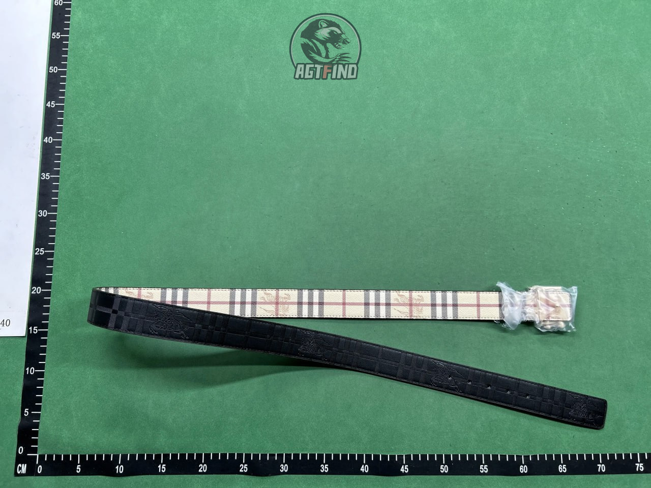 LV Burberry belt -2