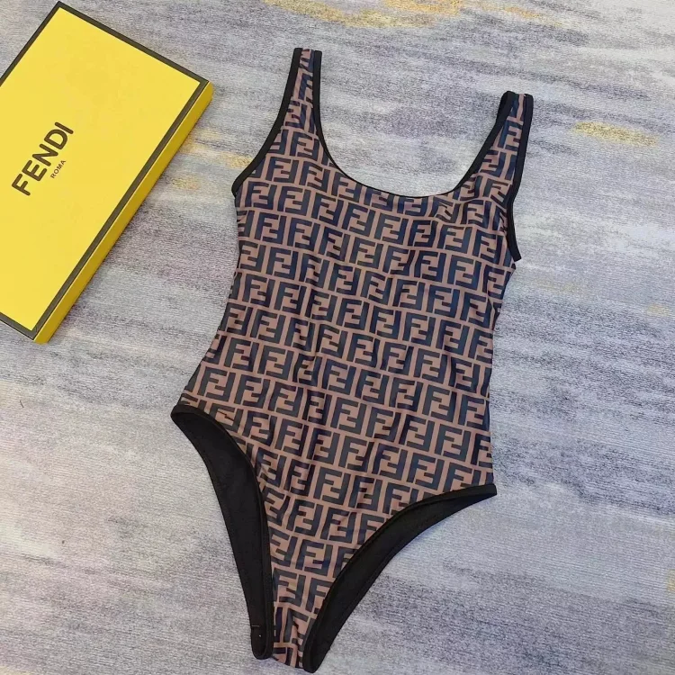 Fendi FF Monogram One-Piece Sw