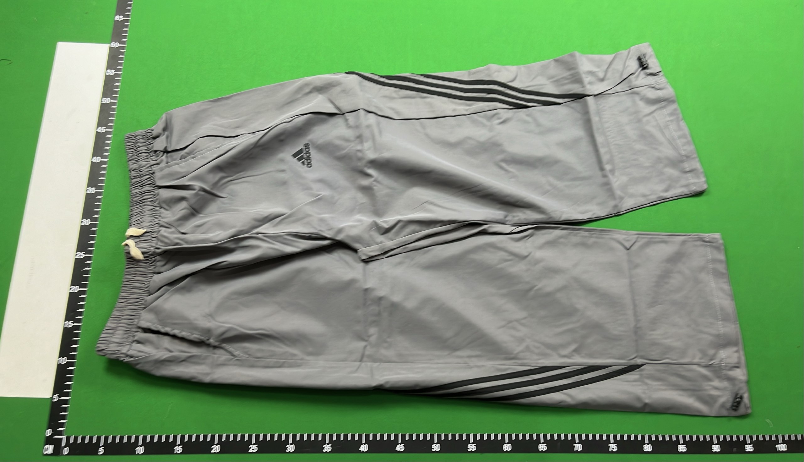 Adidas Track Pants with Stripes and Drawstring -3