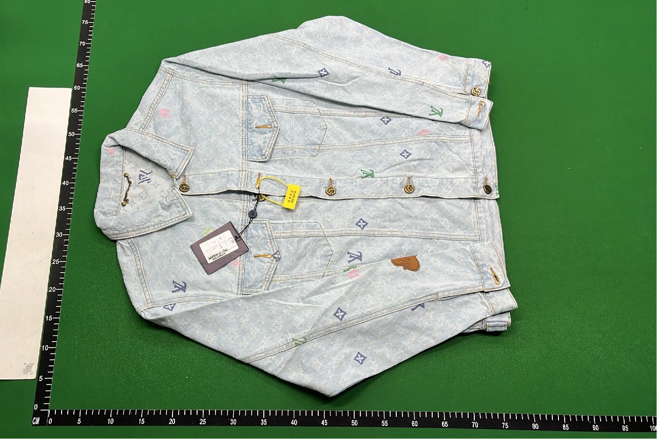 LV Monogram Black Leather Baseball Jacket with Star Logo [29 styles] -4