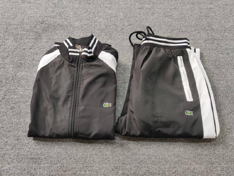 Lacoste 8221# WhiteGreen Tracksuit Set Sportswear [5 styles] -4