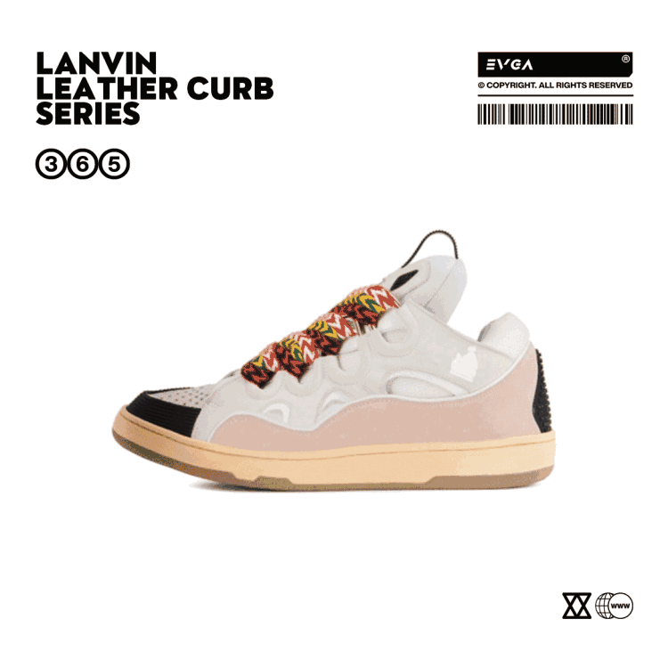 LANVIN Leather Curb Series Sne