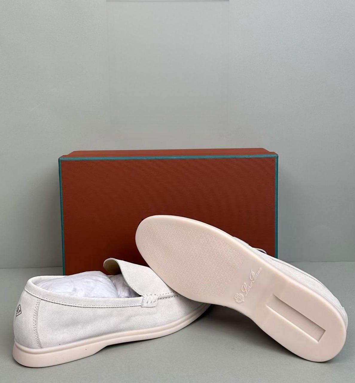 Loro Piana Suede Loafers [8 styles] -2