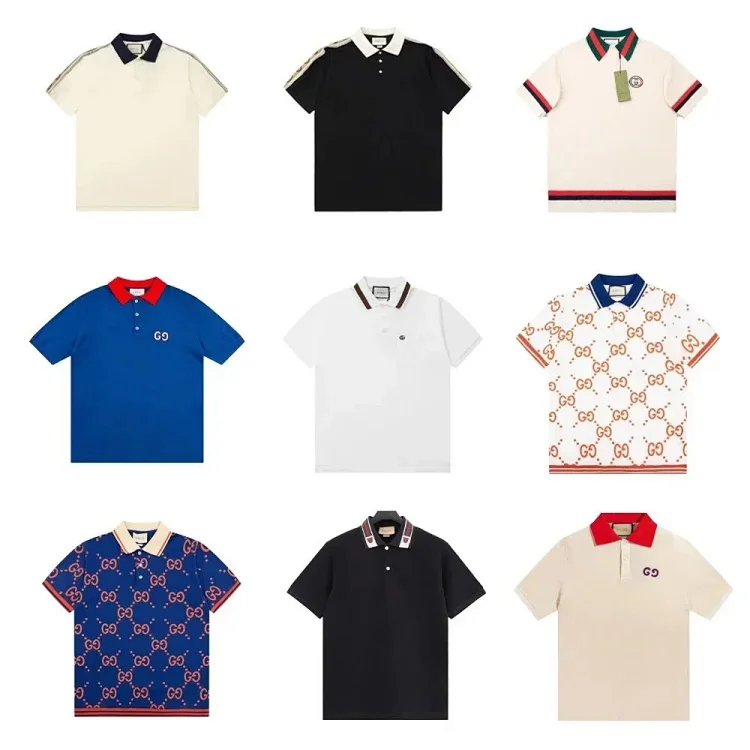 Gucci GG Supreme Polo Shirts [