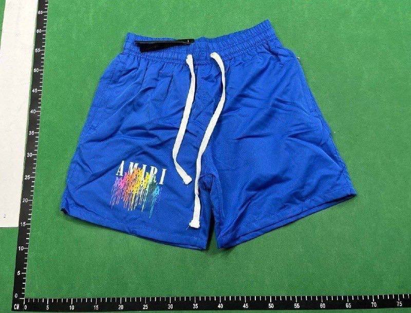 Amiri Rainbow Drip T-Shirt/Shorts Set [6 styles] -3