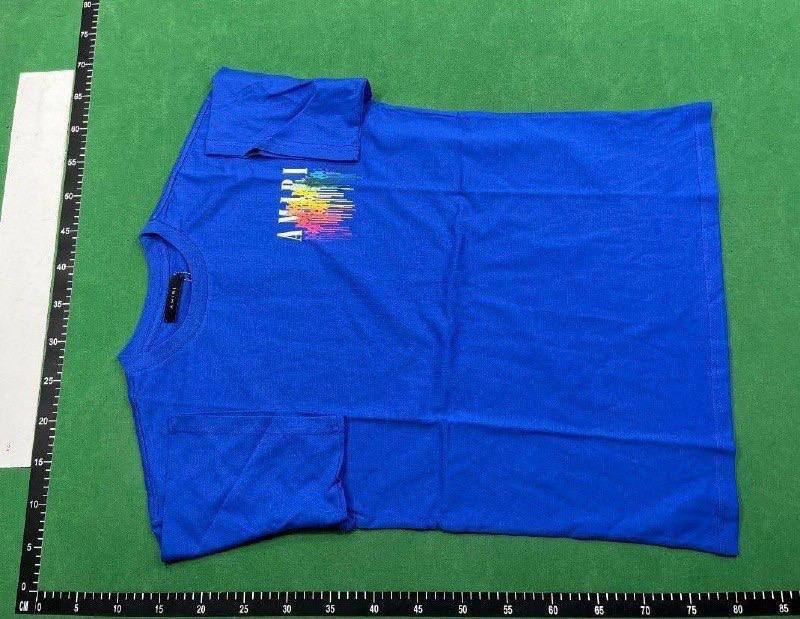 Amiri Rainbow Drip T-Shirt/Shorts Set [6 styles] -4