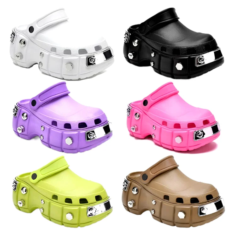 Balenciaga Crocs Platform Clog