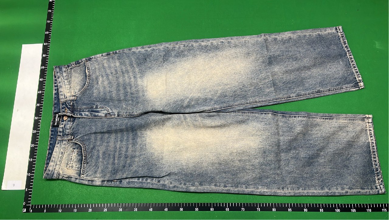 P.A.M. Vintage Washed Denim Pants -3
