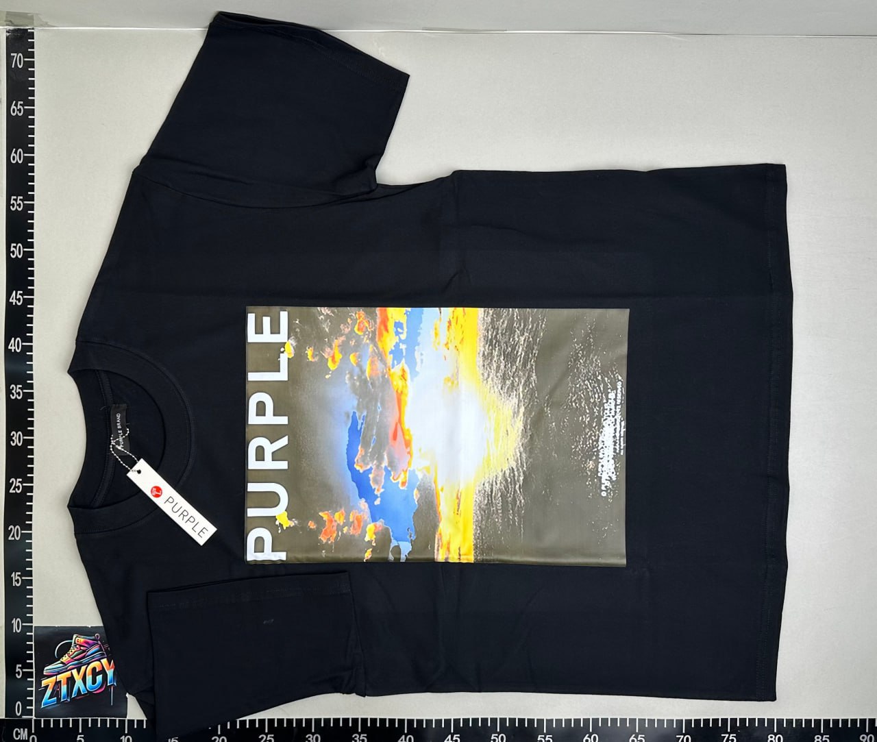 Purple-Brand T-shirt -3
