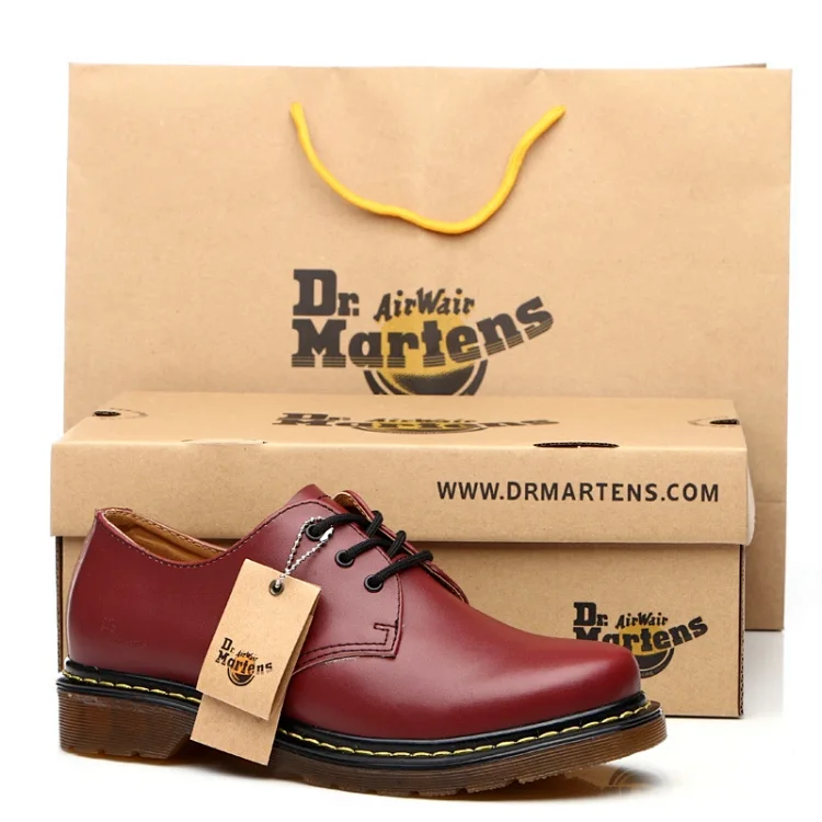 Genuine leather casual boots