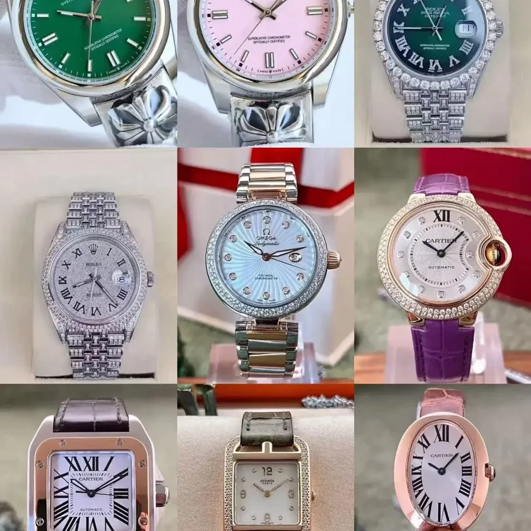 Rolex Oyster Perpetual, Omega 