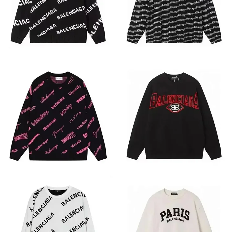BURBERRY AND BALENCIAGA SWEATE