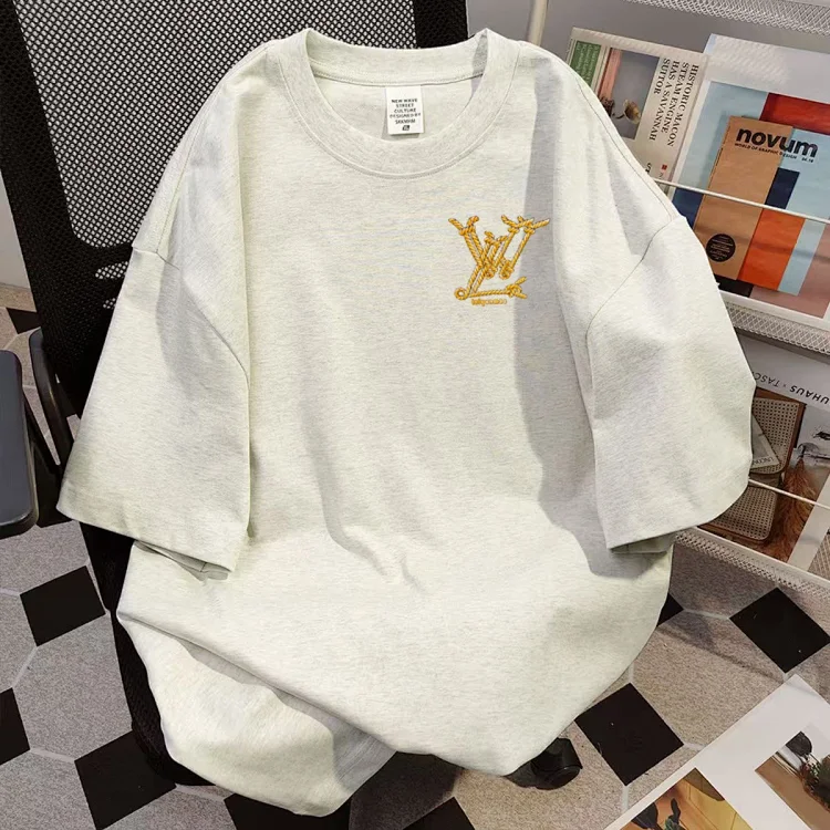 LV Monogram Embroidered T-Shir