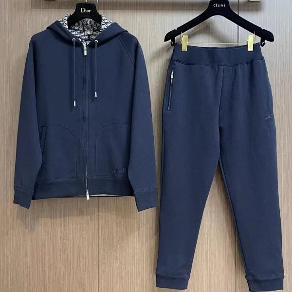 Dior Hoodie and Celine Jogger Pants Set [2 styles] -2