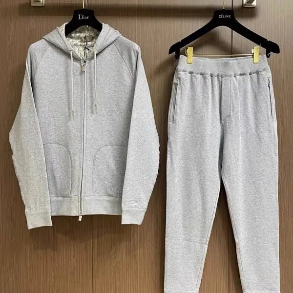 Dior Hoodie and Celine Jogger Pants Set [2 styles] -3