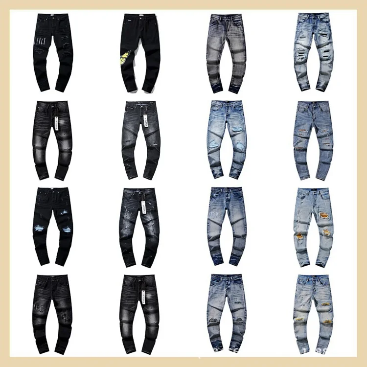 Amiri Distressed Denim Jeans [