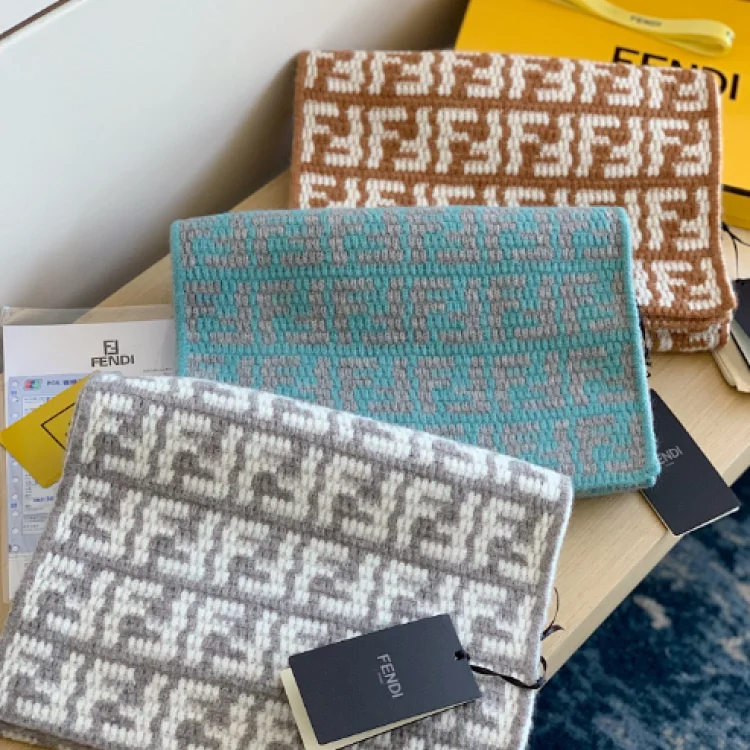  FENDI FF Logo Scarf [5 styles