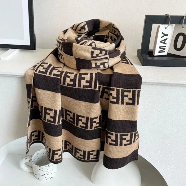 Chanel CC Logo Scarf [33 styles] -3