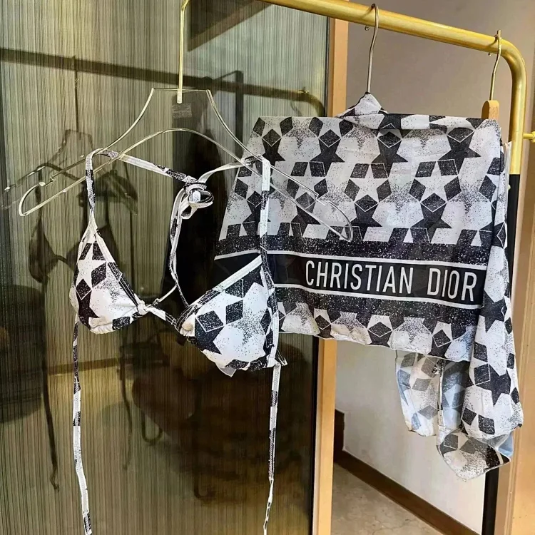 Christian Dior Geometric Print