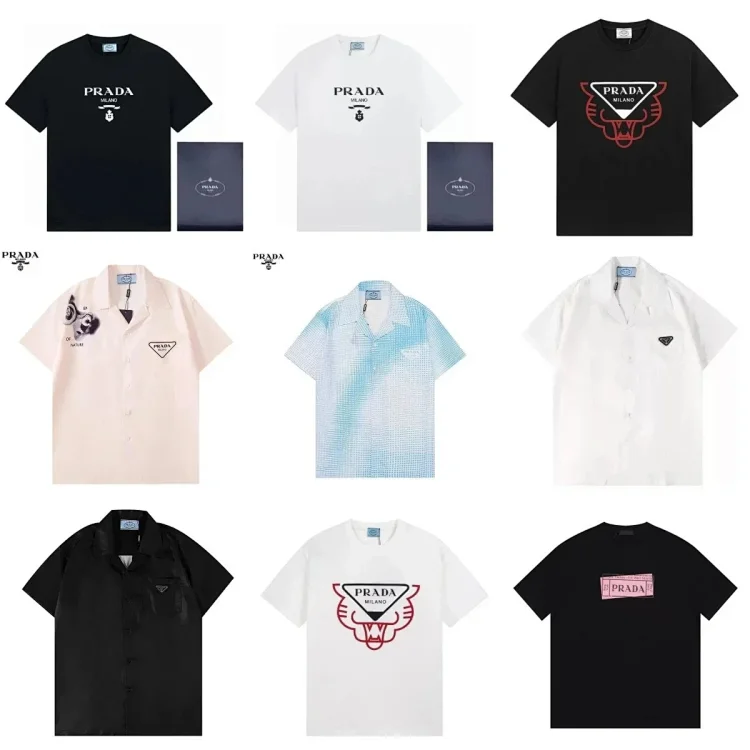 Prada Tiger Logo T-Shirt [38 s