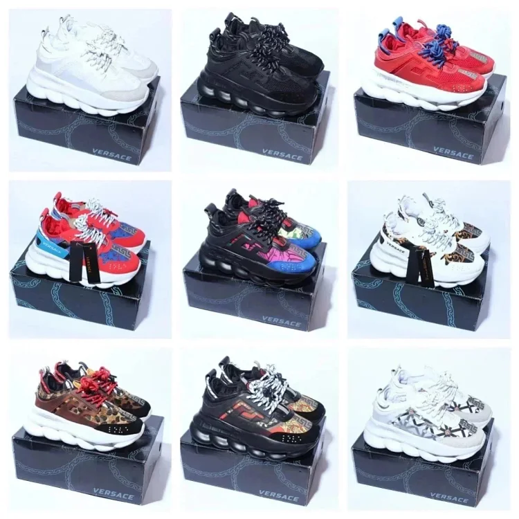 VERSACE CHAIN  SNEAKERS