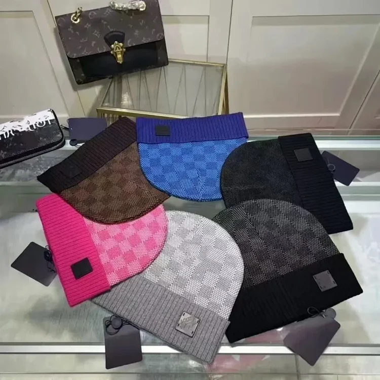 LV Beanie scarf