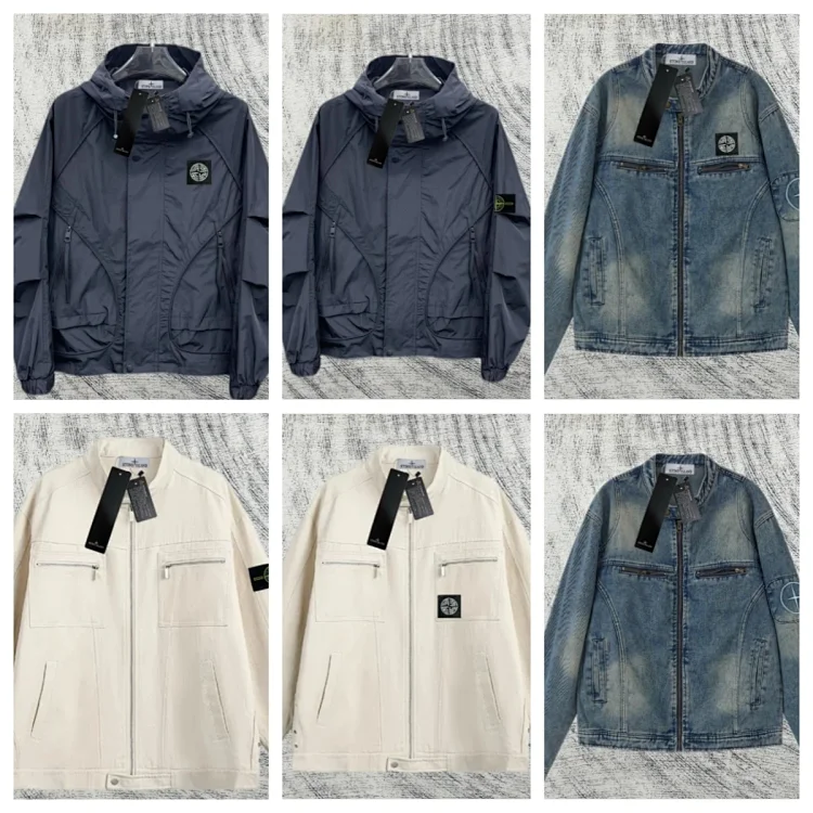   Stone Island denim jacket