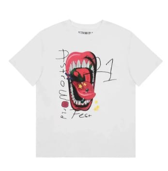 Rose Stone Pattern Collection Short Sleeve T-shir -3