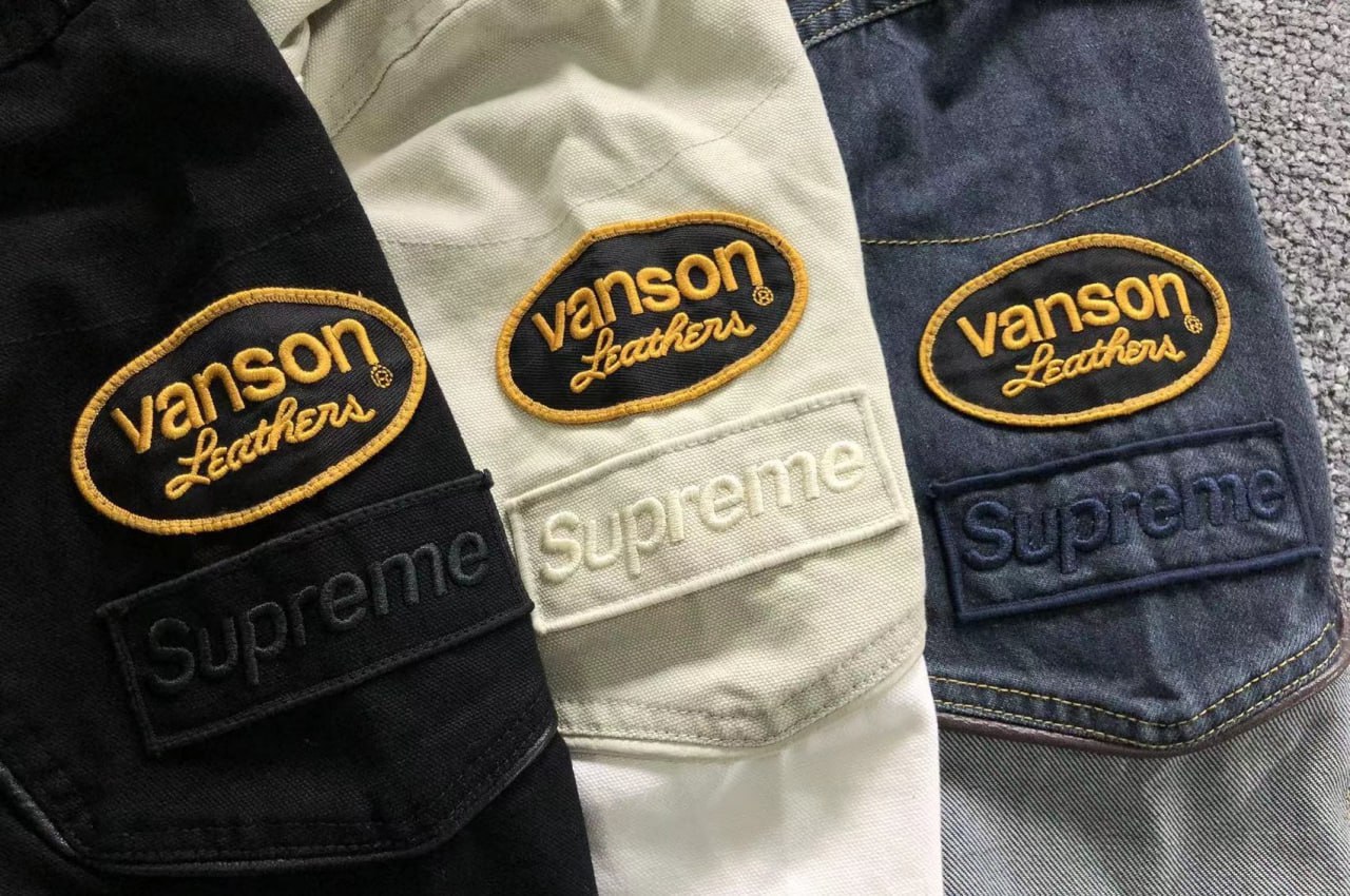 Supreme & Vanson denim jacket -3