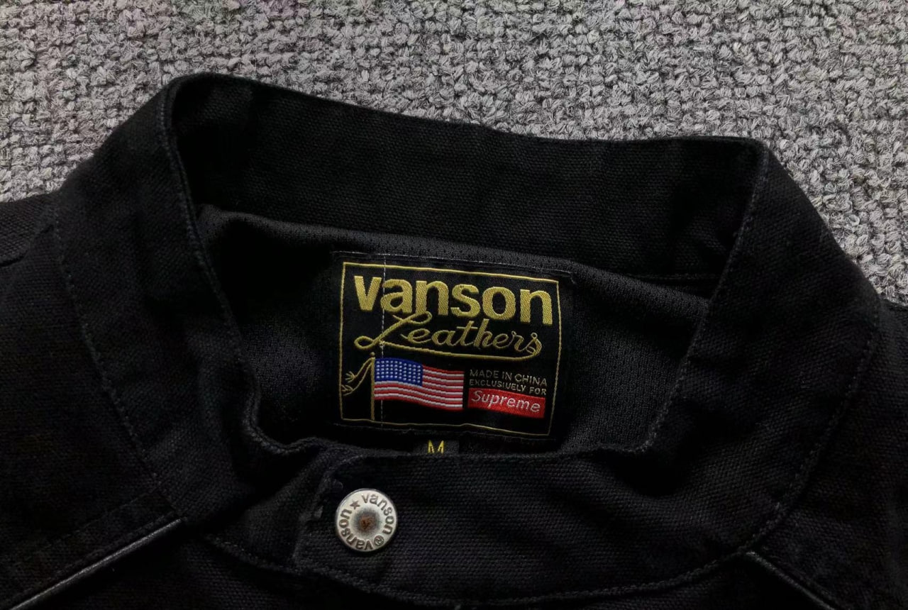 Supreme & Vanson denim jacket -4
