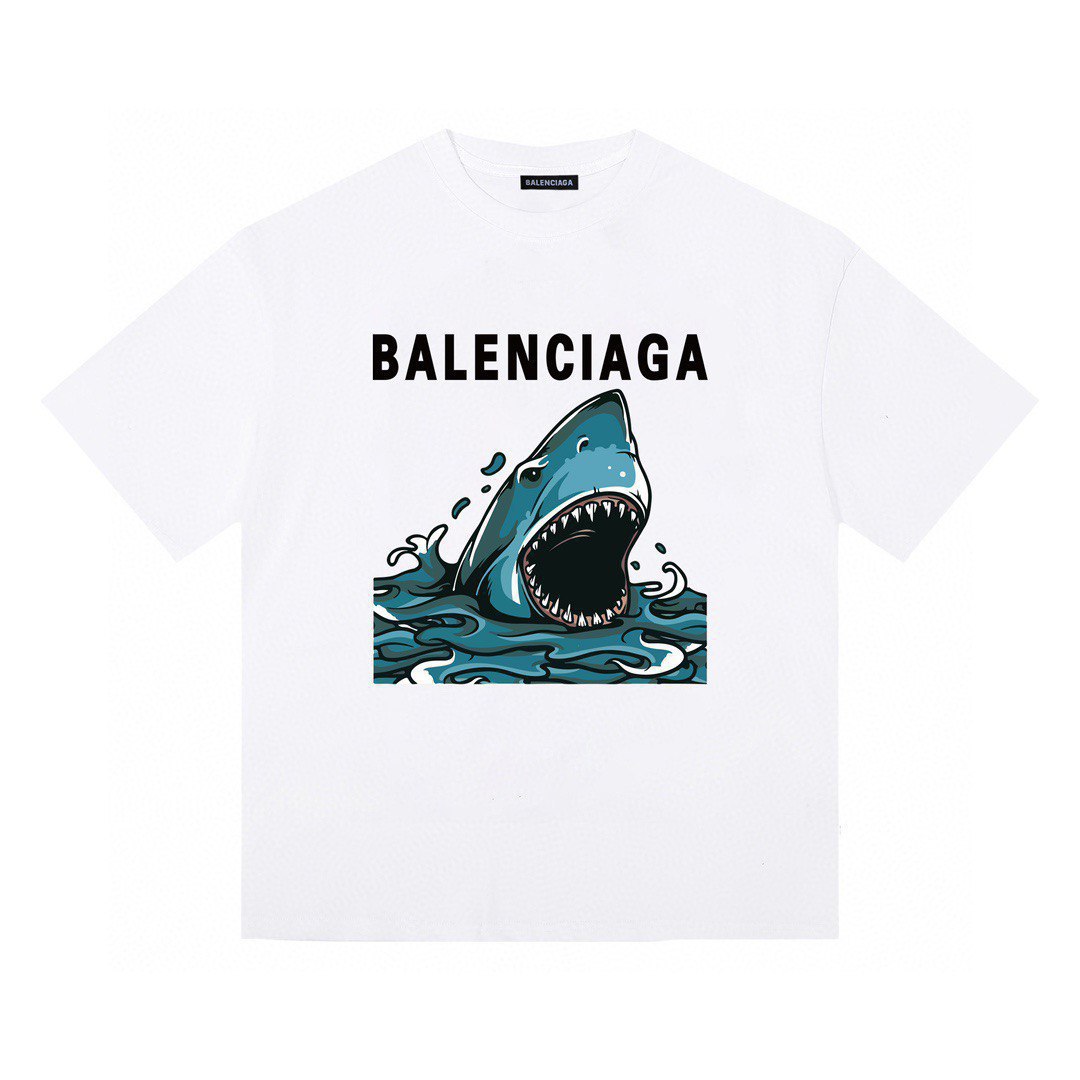 Balenciaga short sleeved shirt -4