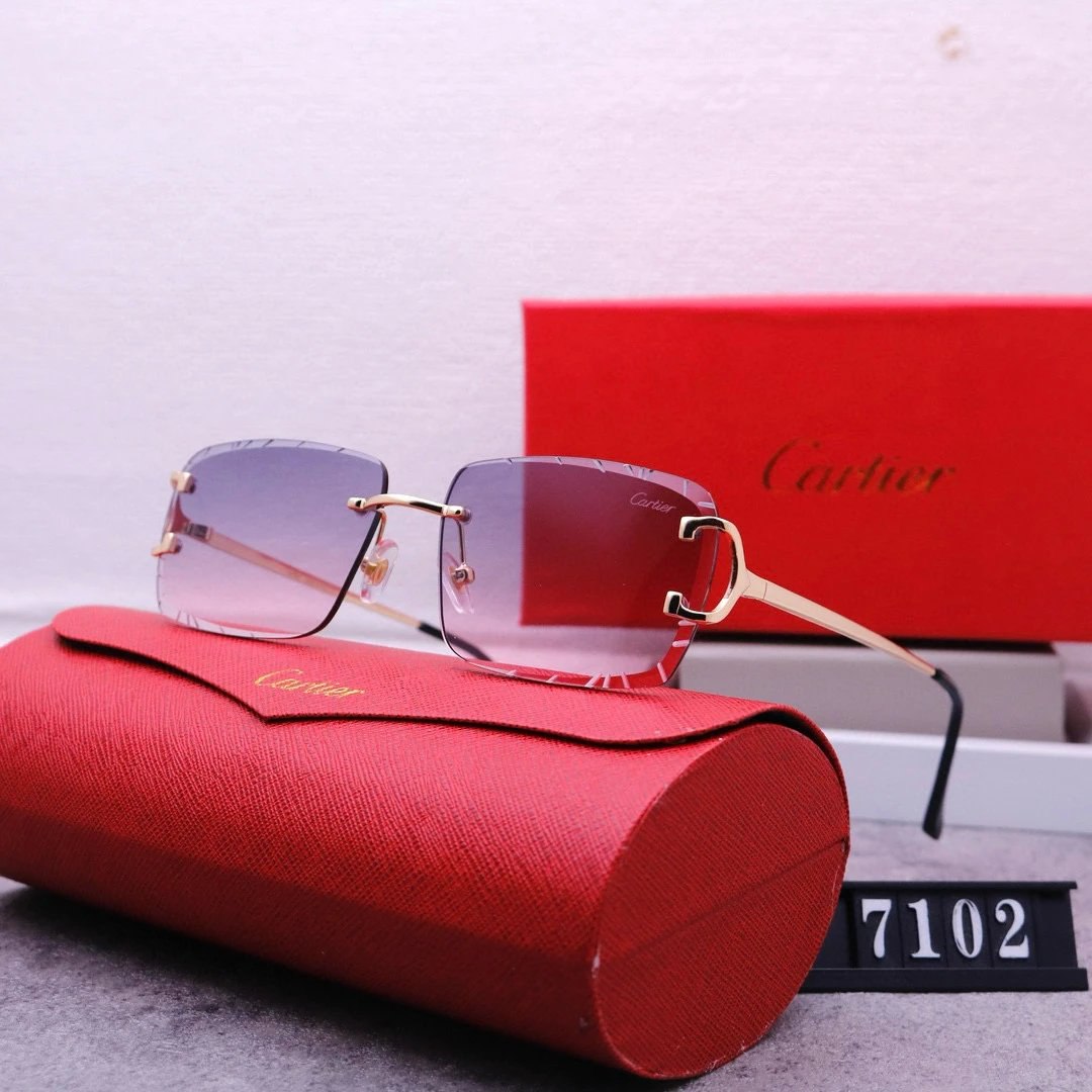 Cartier Retro Sunglasses（39 STYLE TOP） -4