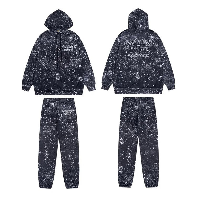 Gallery Dept tie-dye sweatshirt set -2