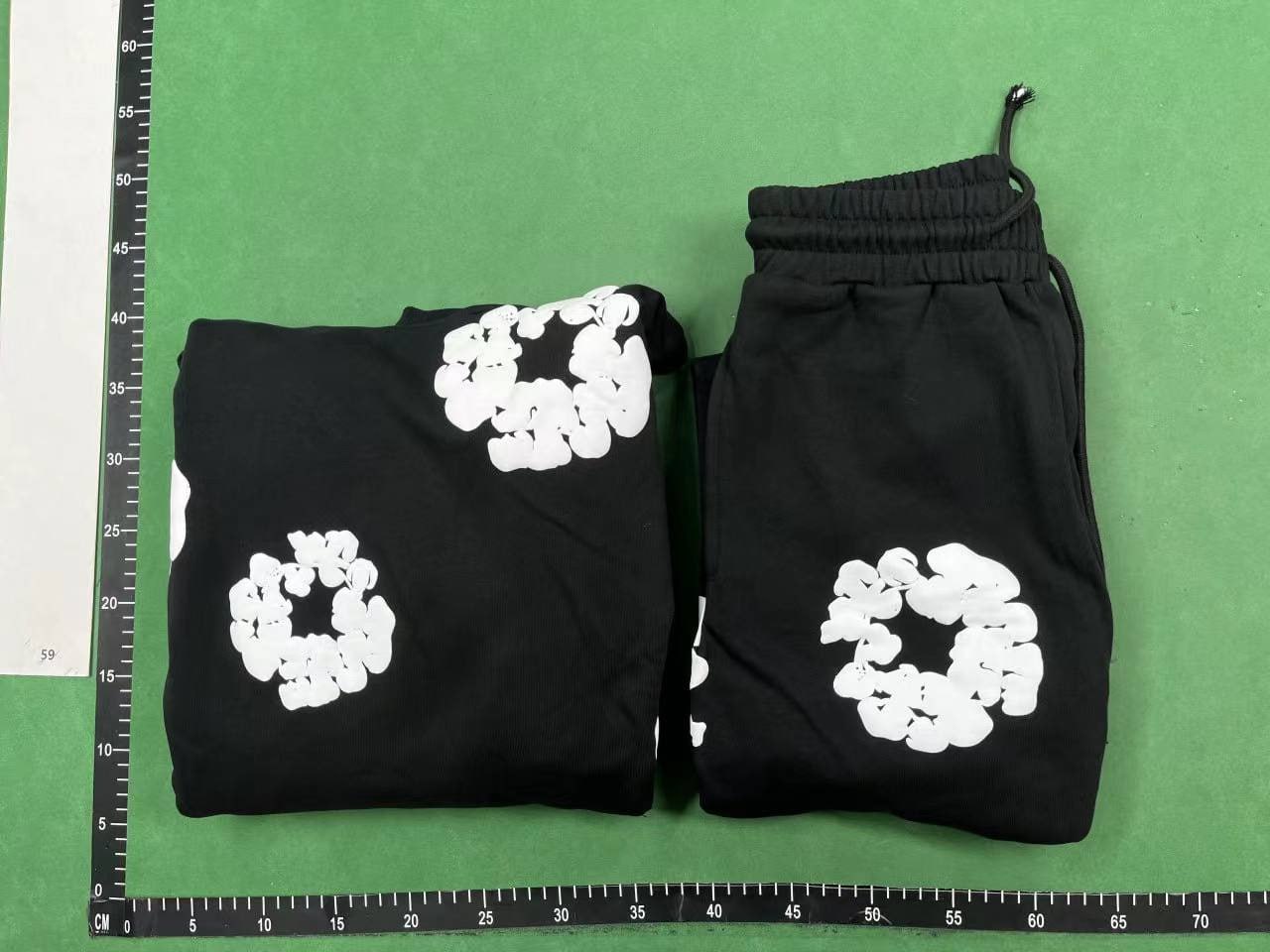 Denim Tears Flower Print HoodieJacketPants Set [40 styles] -3