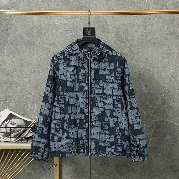 Louis Vuitton LV Gucci Fashion Hooded Jacket -4