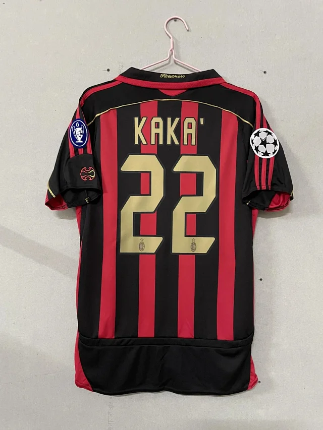 Retro football uniform popular style AC/22 Kaka 80 -4