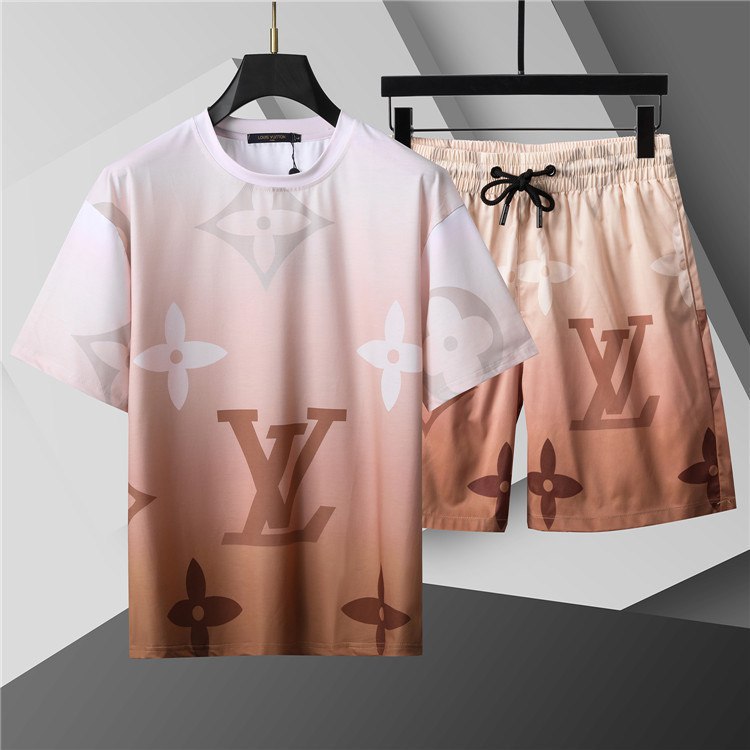 LV Dior Burberry Sets  T-shirtshorts（40 styles）  -4