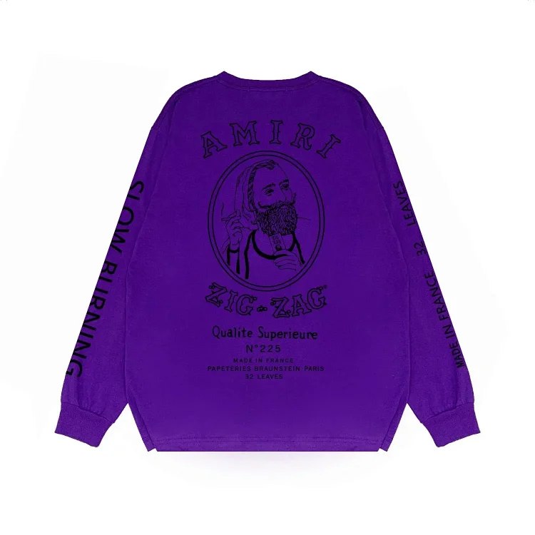 Amiri Zig-Zag Long Sleeve Sweatshirt [15 styles] -3