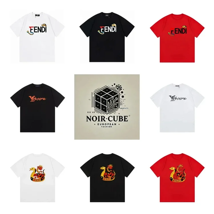 Fendi Snake Logo T-Shirt [40 s