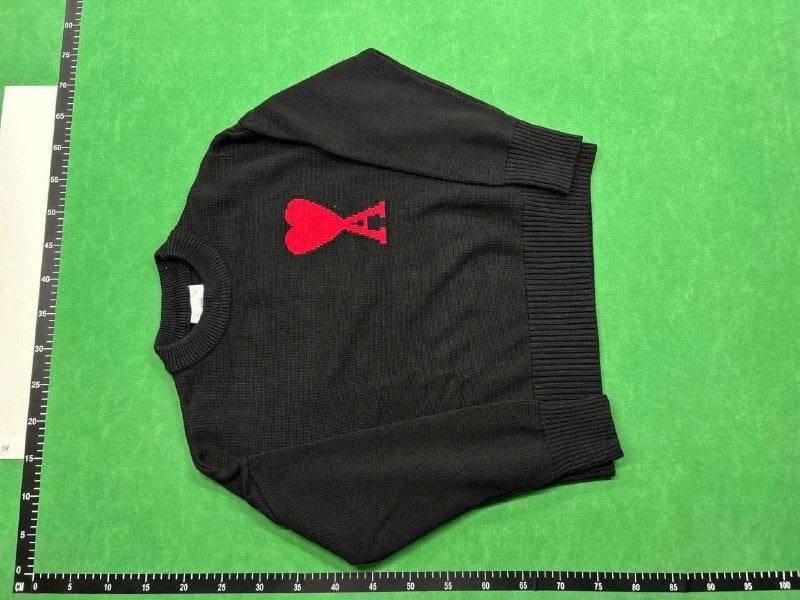 AMI Paris Heart Logo Sweater [15 styles] -2